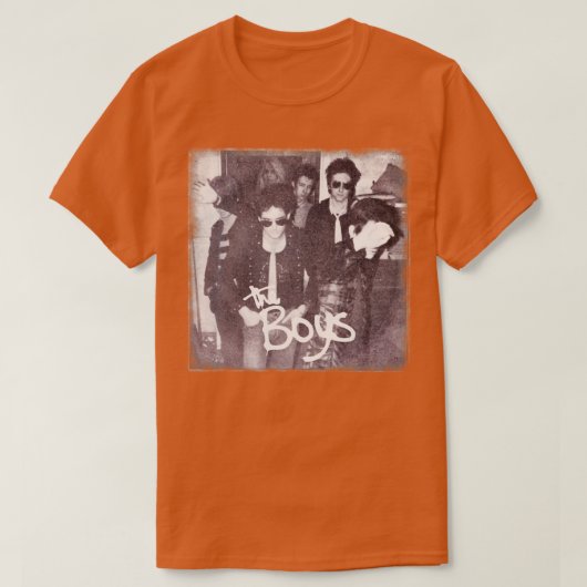 The Boys English Rock FanArt Tribute Tシャツ (デザイン正面)
