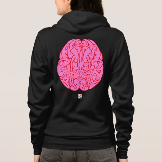 The Brain パーカ (裏面)