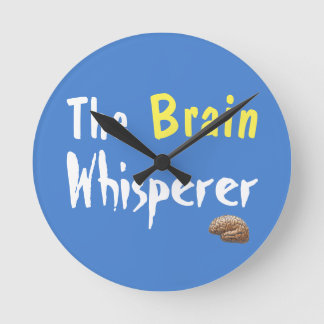 The Brain Whisperer  ラウンド壁時計