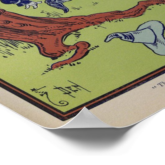 The Branches Bent Down and Twined Around Him. ポスター (角)