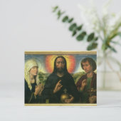 The Braque Family Triptych: (LtoR) St. John the Ba ポストカード (スタンド正面)