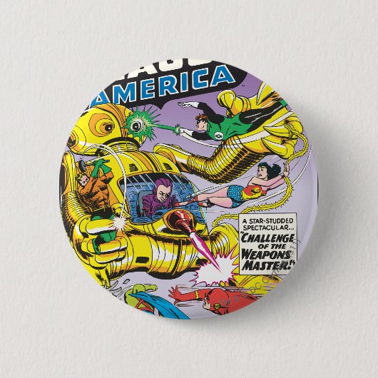 『The Brave and The Issue はっきりした 29 - May』 (勇敢な問題と問 缶バッジ (正面)