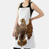 The Bread Eagle: Unique Baked Goods Heraldry Art エプロン (インサイチュ)