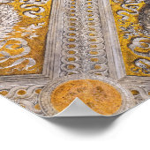 The Bridal Chamber, Ceiling by Andrea Mantegna  ポスター (角)