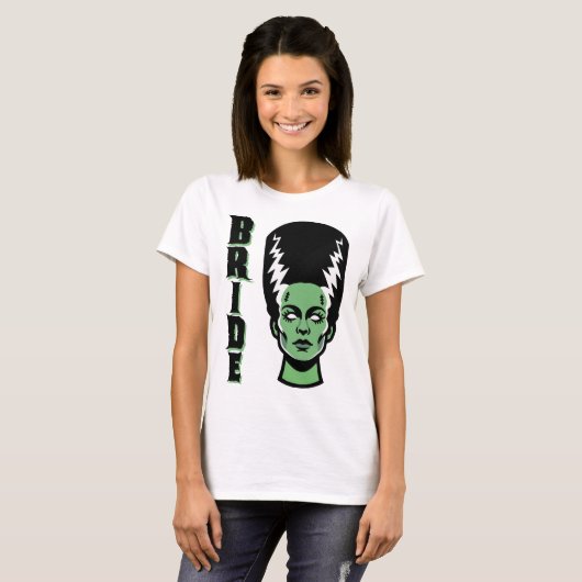 The Bride - Frankenstein's Monster - T-shirt Tシャツ (正面フル)