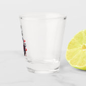 The Bride Goth Heart Lock and Key ショットグラス (右)