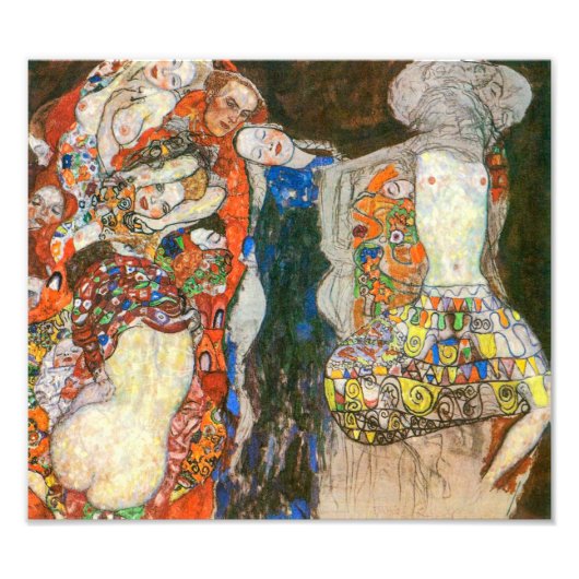 The Bride | Gustav Klimt | フォトプリント (正面)