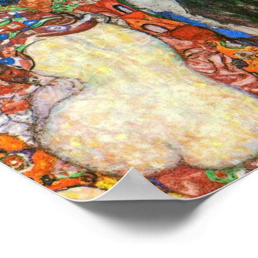 The Bride | Gustav Klimt | ポスター (角)