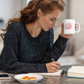 The Bride Peony  コーヒーマグカップ