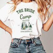 The Bride Personalized Camp Bachelorette トライブレンドＴシャツ