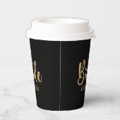 The Bride Team Elegant Bachelorette 紙コップ (右)