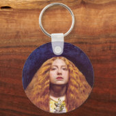 The Bridesmaid, c.1851 by John Everett Millais キーホルダー (正面)