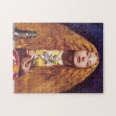 The Bridesmaid, c.1851 by John Everett Millais ジグソーパズル (横)