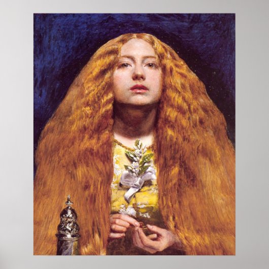 The Bridesmaid, c.1851 by John Everett Millais ポスター (正面)