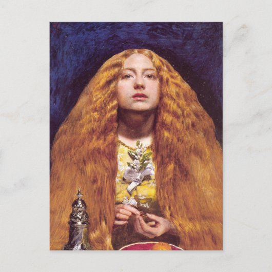 The Bridesmaid, c.1851 by John Everett Millais ポストカード (正面)
