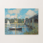 The Bridge at Argenteuil (1874) by Claude Monet ジグソーパズル<br><div class="desc">Claude Monetによるアルジェンテウイル(1874)の橋。</div>
