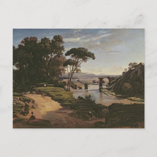 The Bridge at Narni, c.1826-27 ポストカード (正面)