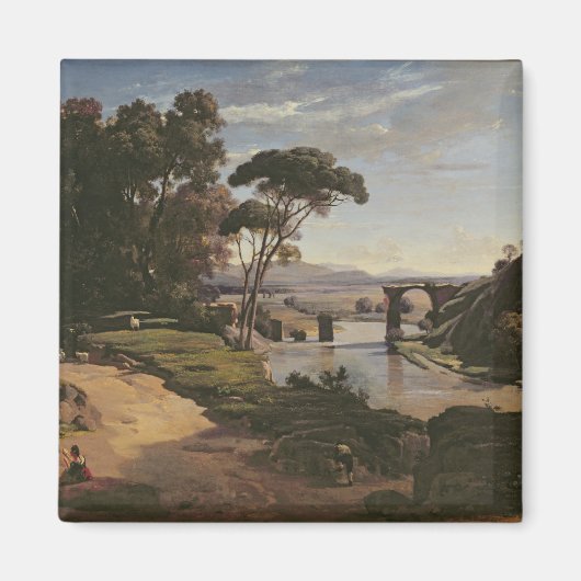 The Bridge at Narni, c.1826-27 マグネット (正面)