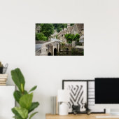 The bridge in Castle Combe, UK poster ポスター (ホームオフィス)