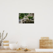 The bridge in Castle Combe, UK poster ポスター (キッチン)