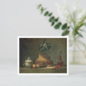 The Brioche or The Dessert, 1763 (キャンバス上の油) ポストカード (スタンド正面)