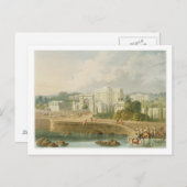 The British Residency at Hyderabad in 1813, from V ポストカード (正面/裏面)