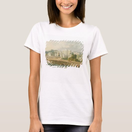 The British Residency at Hyderabad in 1813, from V Tシャツ (正面)