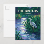 The Broads United Kingdom ポストカード (正面/裏面)