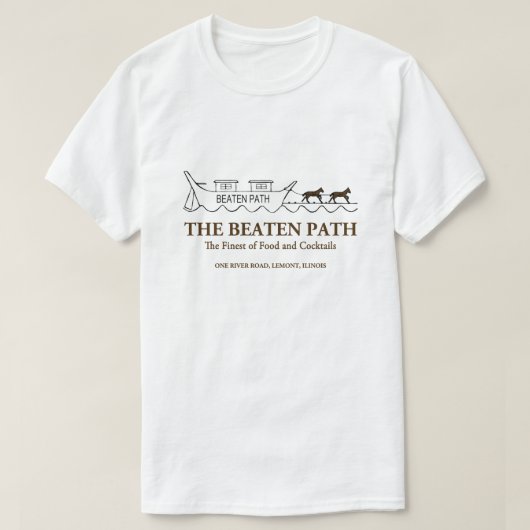 The Broken Path Restaurant, Lemont, IL Tシャツ (デザイン正面)