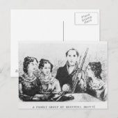 The Bronte Family ポストカード (正面/裏面)