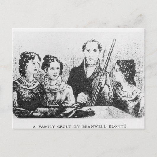 The Bronte Family ポストカード (正面)