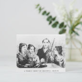 The Bronte Family ポストカード (スタンド正面)