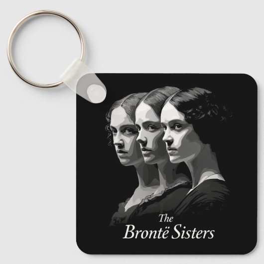The Brontë Sisters キーホルダー (正面)