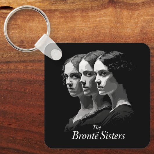 The Brontë Sisters キーホルダー (正面)