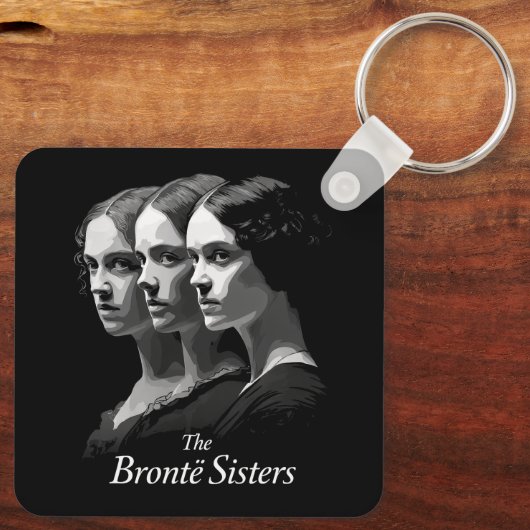 The Brontë Sisters キーホルダー (裏面)
