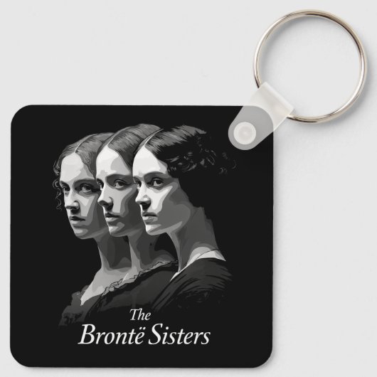 The Brontë Sisters キーホルダー (裏面)