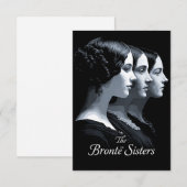 The Brontë Sisters サンキューカード (正面/裏面)