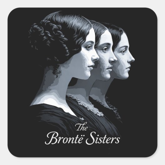The Brontë Sisters スクエアシール (正面)