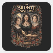 The Brontë Sisters スクエアシール (正面)