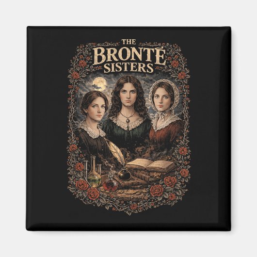 The Brontë Sisters マグネット (正面)