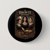 The Brontë Sisters 缶バッジ (正面)