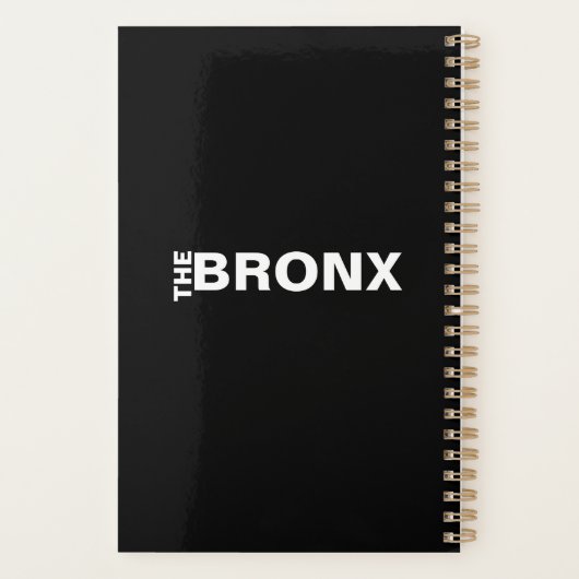 The Bronx Planner  プランナー手帳 (裏面)