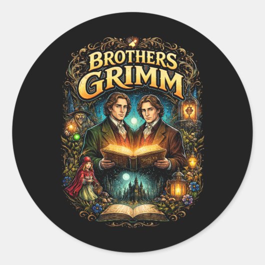 The Brothers Grimm ラウンドシール (正面)