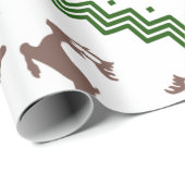THE BROWN REINDEER PATTERN ラッピングペーパー (ロールコーナー)