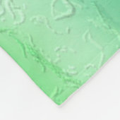 The brush stroke graphic abstract background. Art  フリースブランケット (角)