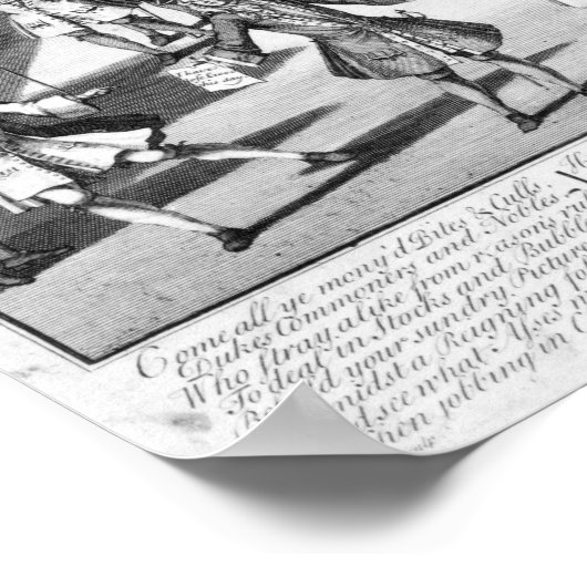 The Bubblers Bubbl'd, 1720 ポスター (角)