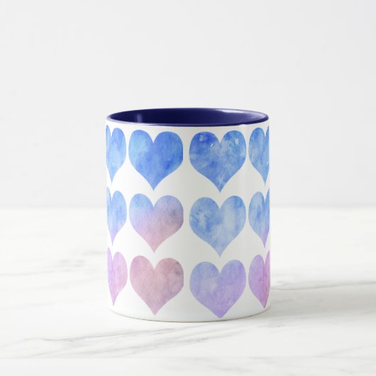 The Bue Heart Mug  マグカップ (中央)