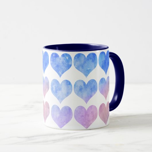 The Bue Heart Mug マグカップ (正面右)