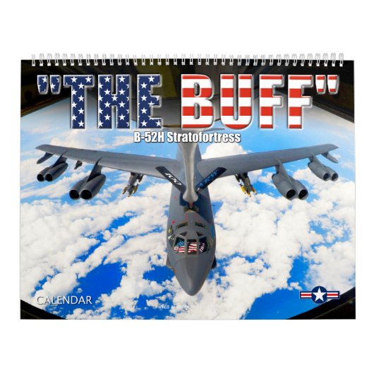 "THE BUFF" - B-52Hストラトフォートレス カレンダー (カバー)