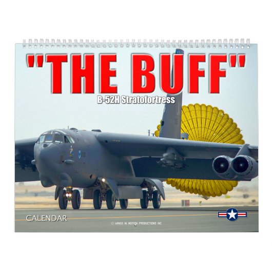 "THE BUFF" - B-52Hストラトフォートレス カレンダー (カバー)